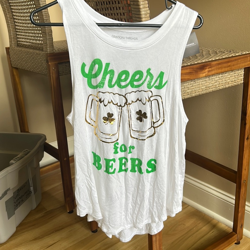 St paddy’s day tank